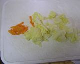 とろとろ白菜と生姜春雨スープ♪作り方1写真