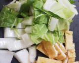 ☆油揚げと白菜の煮付け☆作り方1写真
