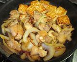 *ご飯が進む♪鶏と豆腐のしょうが焼き*作り方4写真