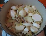 里芋と豚肉のみそ煮☆作り方2写真