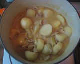 里芋と豚肉のみそ煮☆作り方3写真