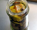 保存食＊ドライきのこのオリーブオイル漬け作り方5写真