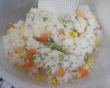 *残ったハンバーグde簡単ドリア♪*作り方3写真