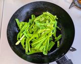 チーズ入り洋風ニラ玉作り方3写真