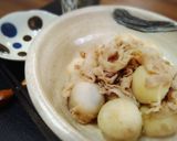 ＊ほっこり里芋と豚肉のしみしみ簡単煮物＊作り方4写真