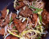 今日の晩御飯！スタミナレバーの野菜炒め作り方8写真