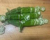 タコとオクラのサッパリ梅和え！作り方4写真