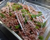 レンジで簡単♡彩野菜とひき肉のチャプチェ作り方2写真