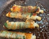 餅入りちくわのシソ肉巻き作り方4写真