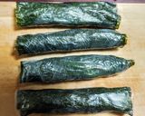 餅チーズ海苔のライスペーパー焼き作り方2写真