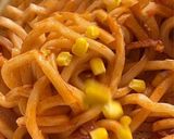 うどんの塩麹ナポリタン作り方3写真
