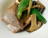 ぶりと野菜ときのこの味噌煮、精進8日目😻作り方8写真