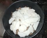 大根味噌炒め♪簡単ひき肉しめじ長ネギ作り方3写真