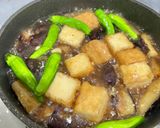 夏野菜★厚揚げと茄子とししとうのみぞれ煮作り方4写真