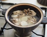 長芋と鶏肉の薬膳風スープ作り方4写真
