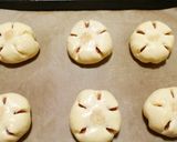 【冷蔵発酵】桜あんパン作り方16写真