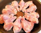 手羽元の照り焼き風ポン酢煮作り方1写真