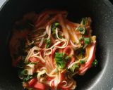 旦那一押し♡お好み焼き風カニかま玉子作り方2写真