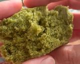 抹茶と黒豆のレンチン米粉蒸しパン作り方7写真