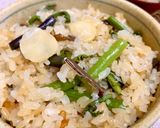 山菜おこわ作り方4写真
