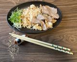 ガーリックライス焼肉カルビ添え作り方14写真