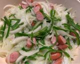 新玉ねぎのコク旨ナポリタン作り方5写真