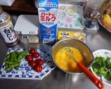 母娘直伝！ミニトマトのスクランブルエッグ作り方74写真