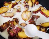 美味しくない焼き芋再生☆さつまいもサラダ作り方4写真