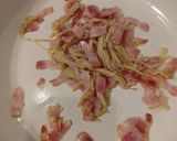えのき茸ベーコン和風パスタ作り方1写真
