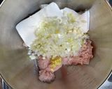 はんぺんと豆腐入りあんかけ焼売作り方1写真