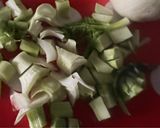 フィノッキオとブロッコリーの茎スープ作り方1写真