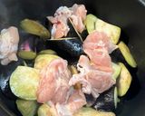 さっぱり☆鶏肉と茄子とピーマンの煮浸し作り方2写真