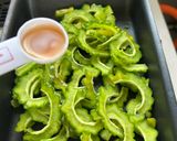 ゴーヤチーズ卵焼き作り方1写真