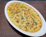 簡単！豆腐＆納豆＆卵のヘルシーグラタン😃作り方2写真
