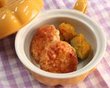 介護食　チキントマトのオーブン焼き作り方3写真