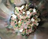 チーズin餃子作り方4写真