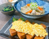 厚揚げ南蛮焼き風♪らっきょうタルタルで作り方11写真