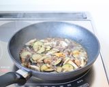 柚子胡椒も＋【茄子ベーコンの和風パスタ】作り方5写真