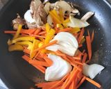 彩り牛肉の和風しぐれ炒め作り方7写真