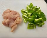 鶏ささみとピーマンのオイスター炒め♪作り方1写真