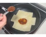 切り餅のpizza！もちピザ★動画あり★作り方14写真