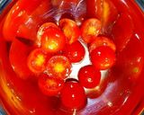 「トマトみつ豆」+酢小豆作り方1写真