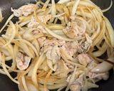 豚肉と玉ねぎのスタミナ炒め（黄金比ダレ）作り方5写真