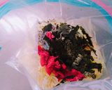 ＊ミックスサラダで簡単梅塩昆布サラダ＊作り方2写真