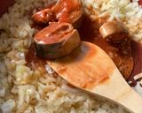さばトマト煮缶でサバオムライス作り方3写真