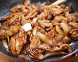 豚バラとろとろ蜂蜜レモンバター照り焼き🤩作り方4写真