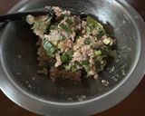 米粉で簡単　肉まんピザまん作り方1写真