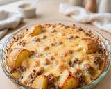 ガッツリ！ごろっとジャガイモと豚挽き肉チーズ焼き作り方5写真