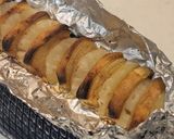 BBQに　アップサイドダウンケーキ風作り方13写真