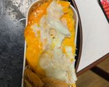 レンジ洋風トマト焼そば味オムライス弁当作り方17写真